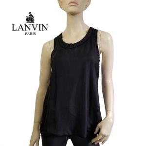Lanvin Faubourg Silk Tank Top